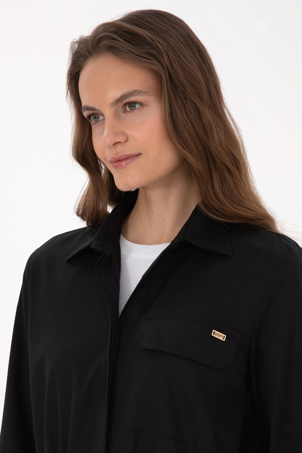 Kad_n Siyah Uzun Kollu G_mlek - U.s. polo assn фото 2