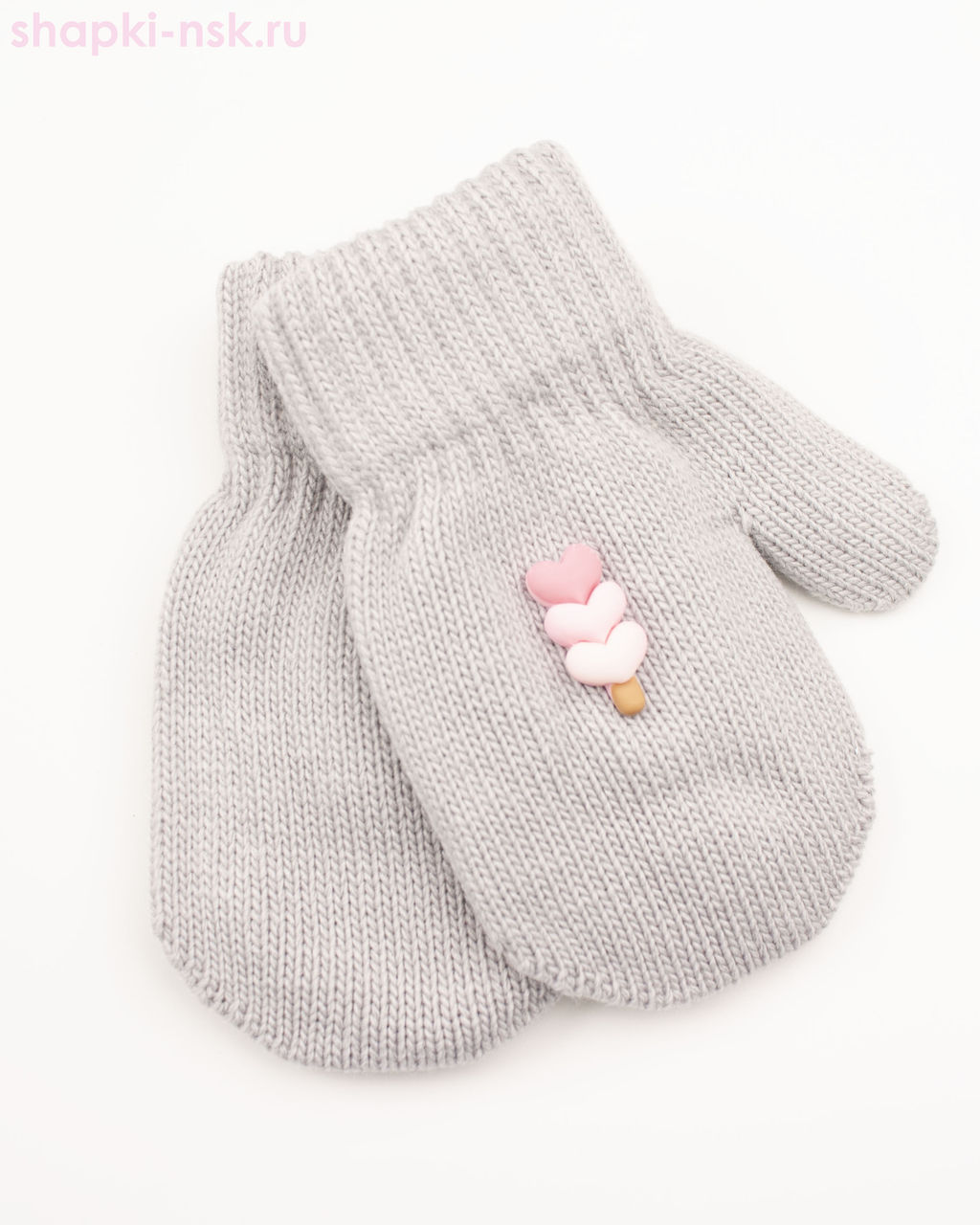 043-TMg Варежки для девочки (5-6 лет)