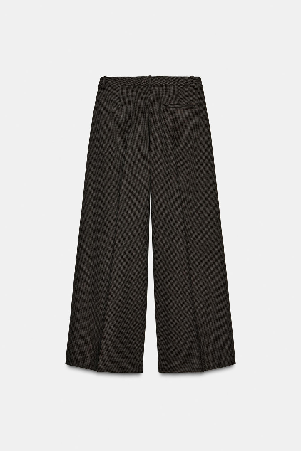 ZW COLLECTION WIDE-LEG PLEATED TROUSERS - Zara фото 4