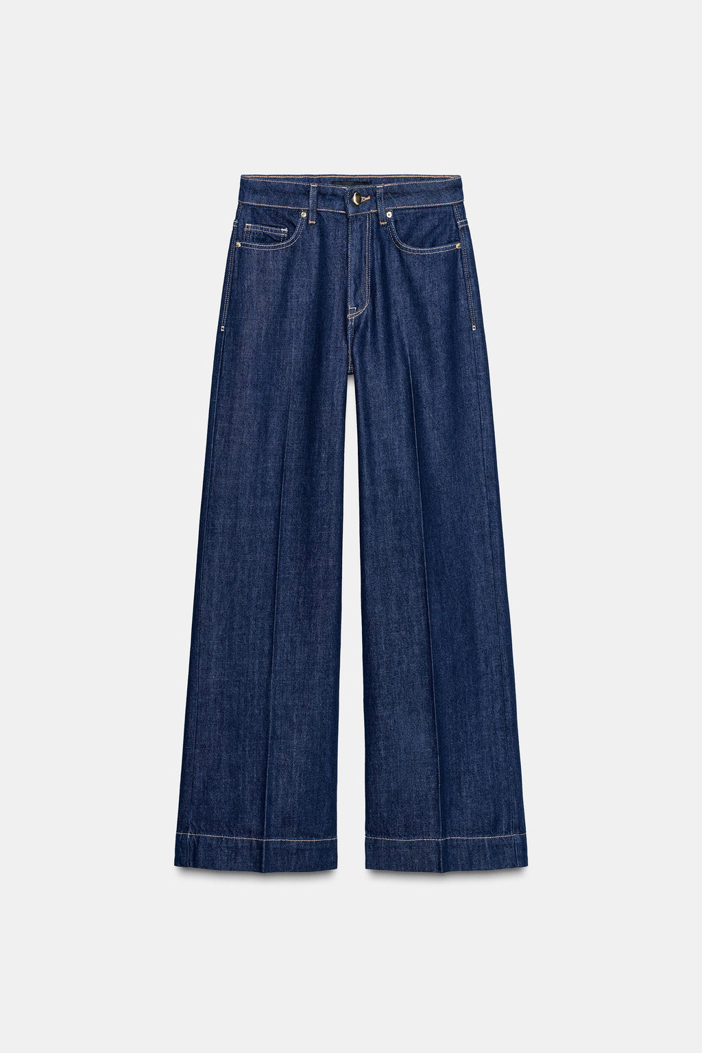 JEANS Z1975 STRAIGHT HIGH-WAIST - Zara фото 6