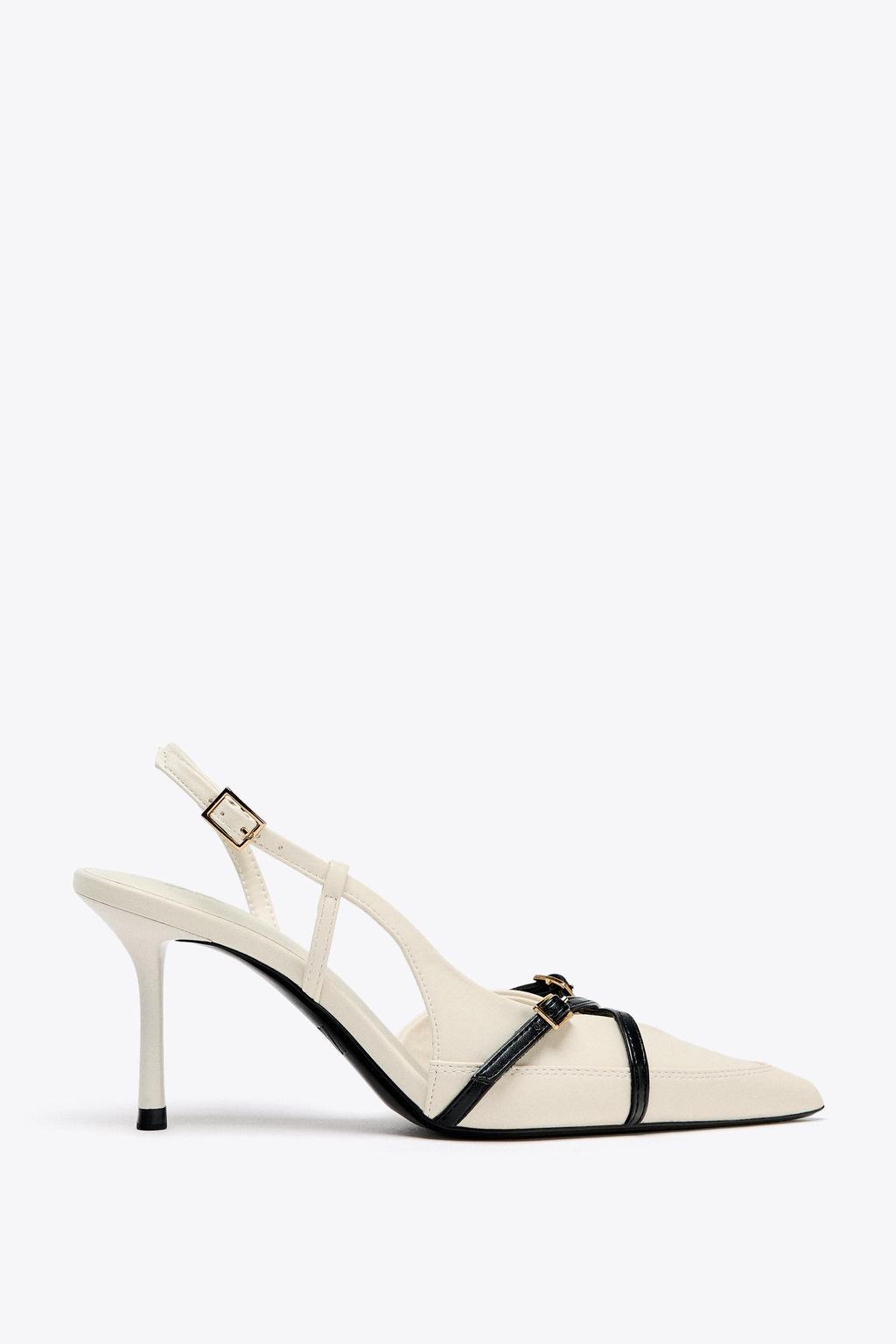 STRAPPY HEELED BUCKLED SHOES - Zara фото 9