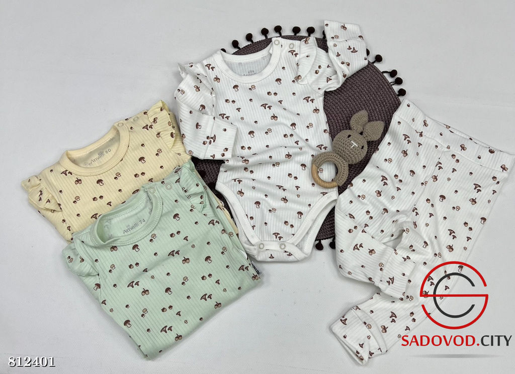 Боди + штаны для новорожденных