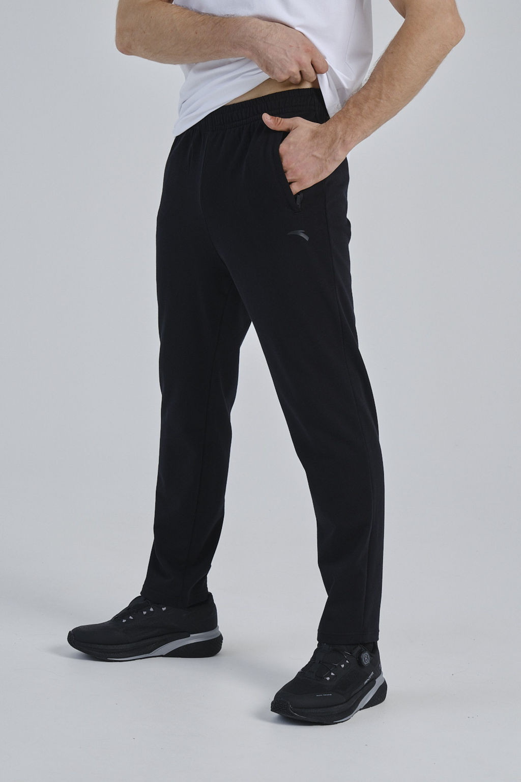 Брюки трикотажные Черный - Anta фото 3