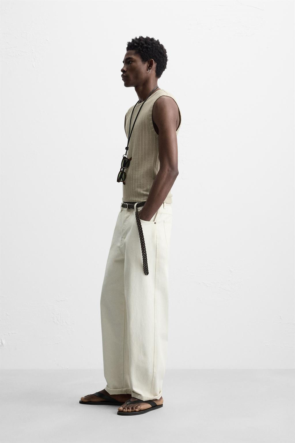 RIBBED TANK TOP - Zara фото 4