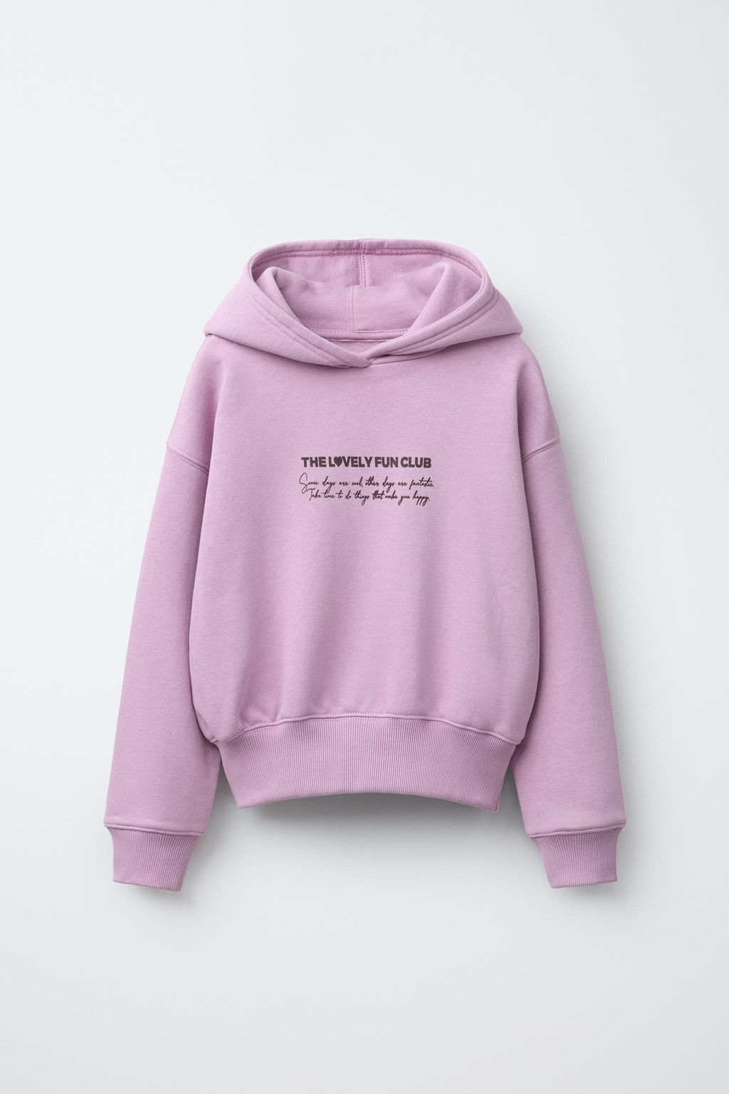JOGGING HOODIE WITH TEXT