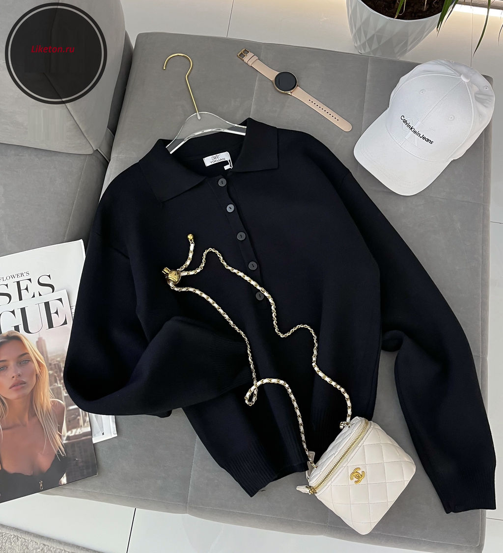 Свитер-поло