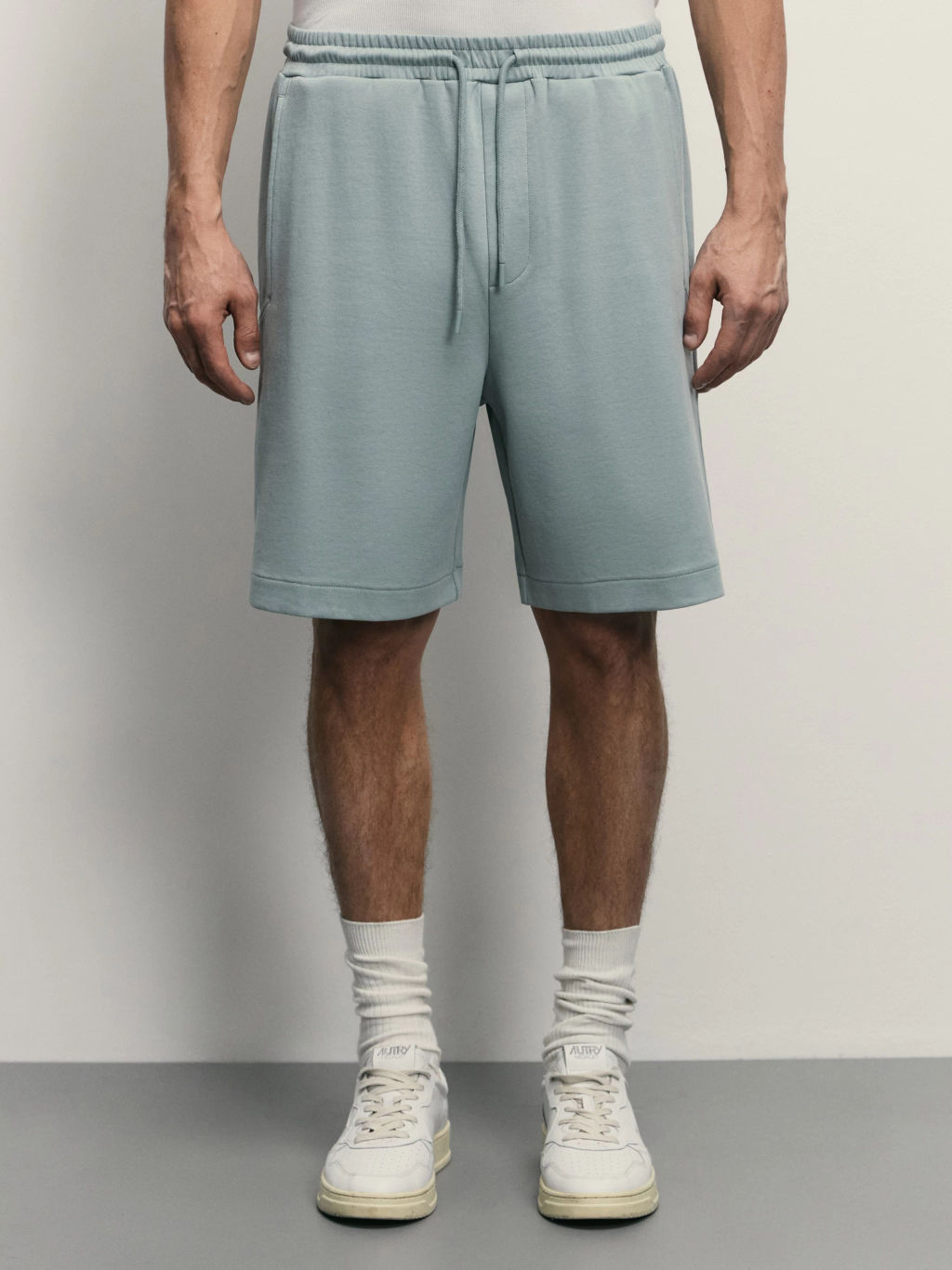 Шорты из хлопка интерлок / Zarina  фото 2