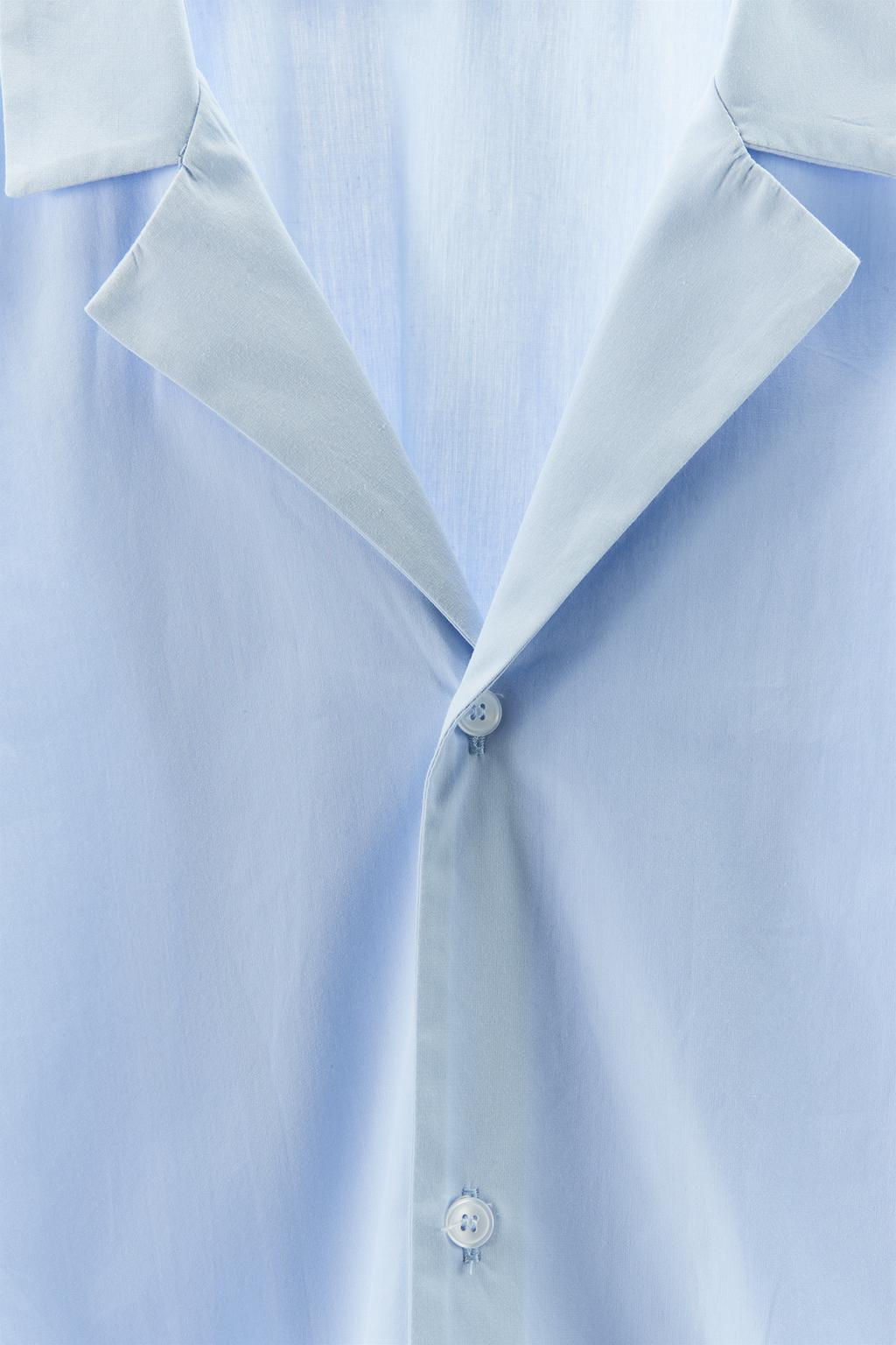 COTTON PYJAMA SHIRT - Zara фото 6
