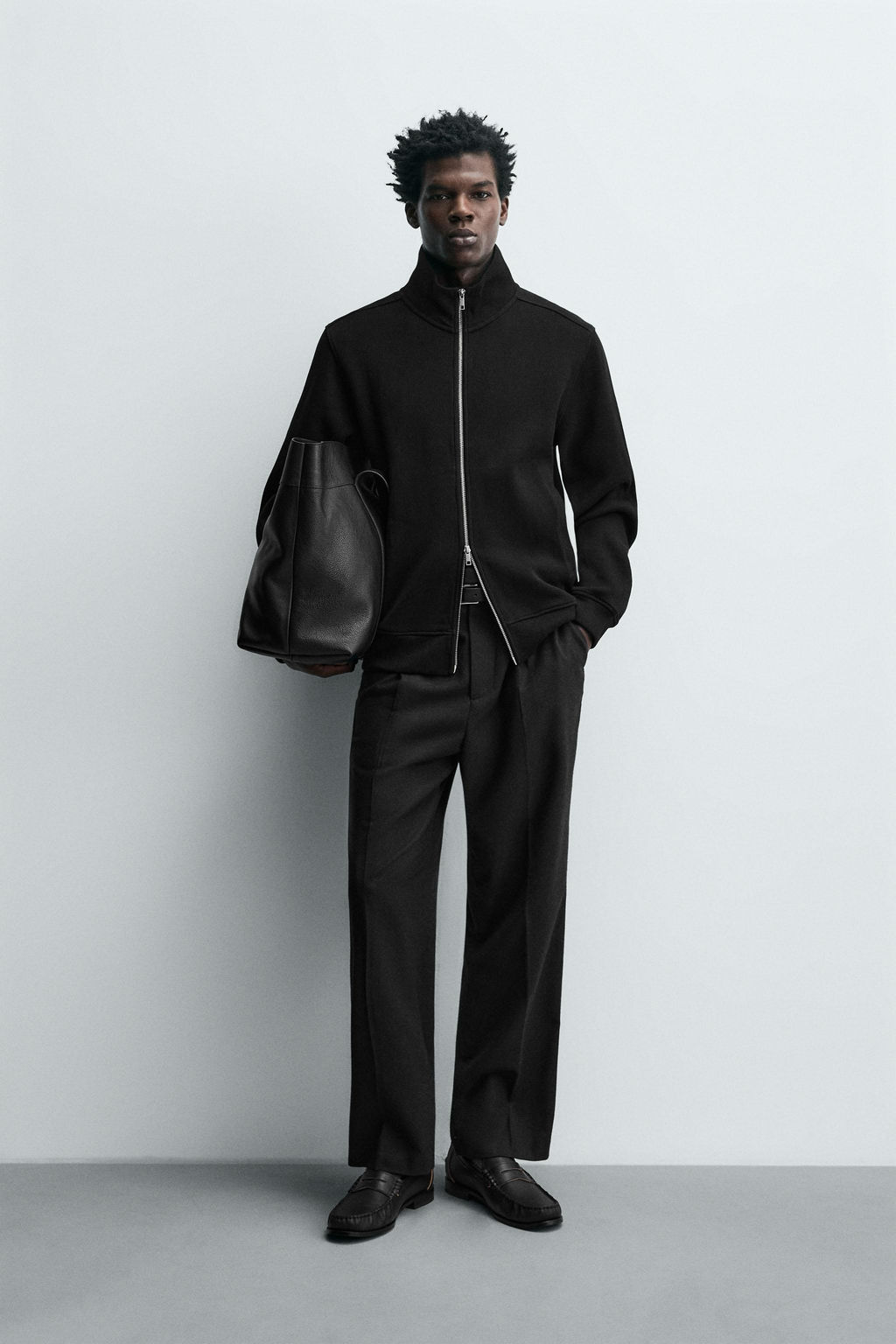 INTERLOCK RIBBED JACKET - Zara фото 9