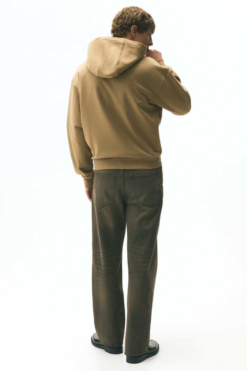 Chaqueta sudadera boxy con cremallera Loose Fit - H&m фото 5