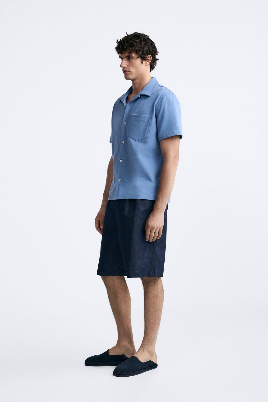 EXTRA HEAVY WEIGHT SHIRT - Zara фото 4