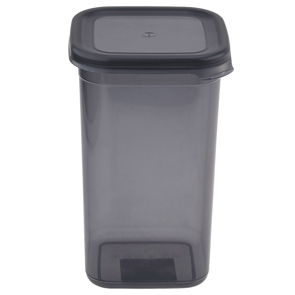 Емкость-контейнер для сыпучих продуктов пластмассовый 1,4л, 11х10,5х18,5см, полипропилен (Россия) - Домашняя мода фото 2