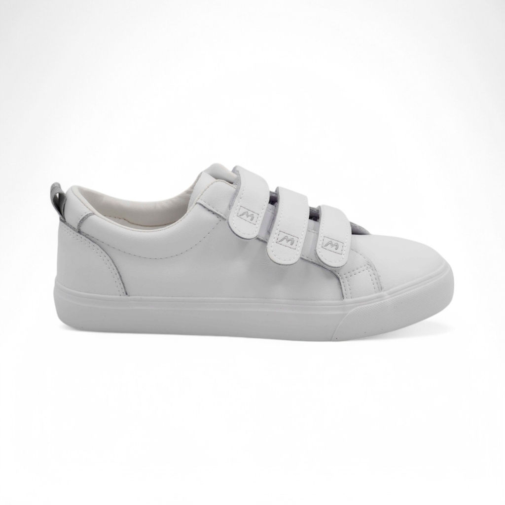 Кроссовки из натуральной кожи PDH210-2 белые - Sport фото 2