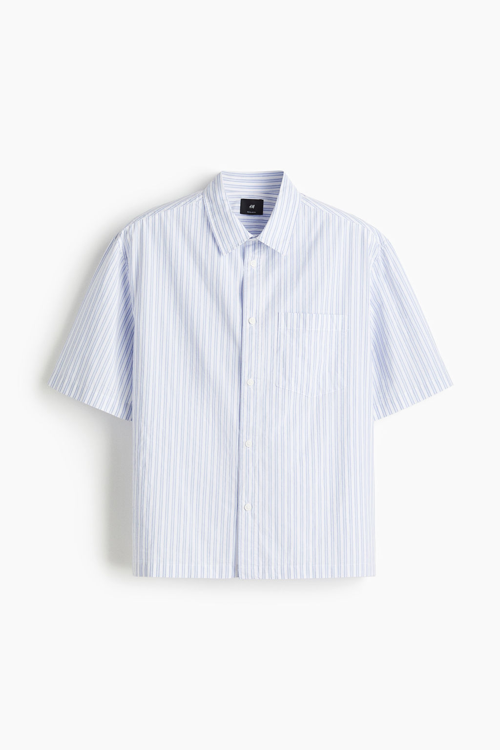 Camisa de popelina estilo boxy Regular Fit - H&m фото 2