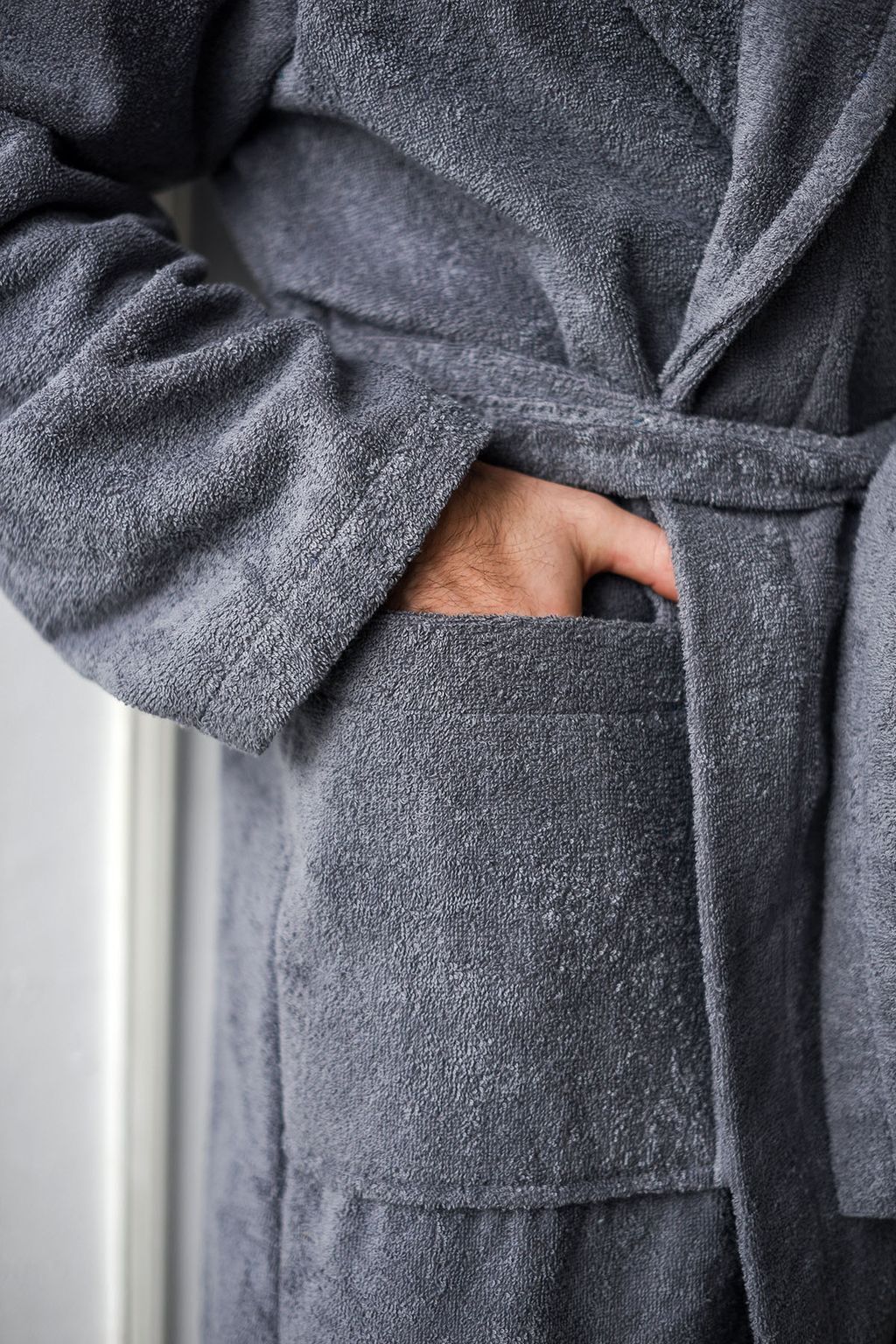 Халат мужской Банный - Оптима фото 4