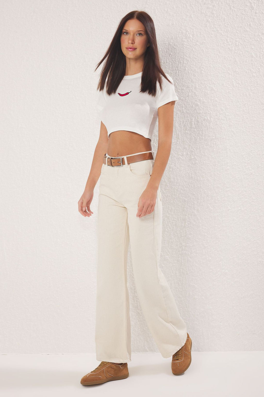 Mavi More Sustainable Yuksek Bel Wide Leg Jeans TWOSS25JE00054 - Trendyolmilla фото 7