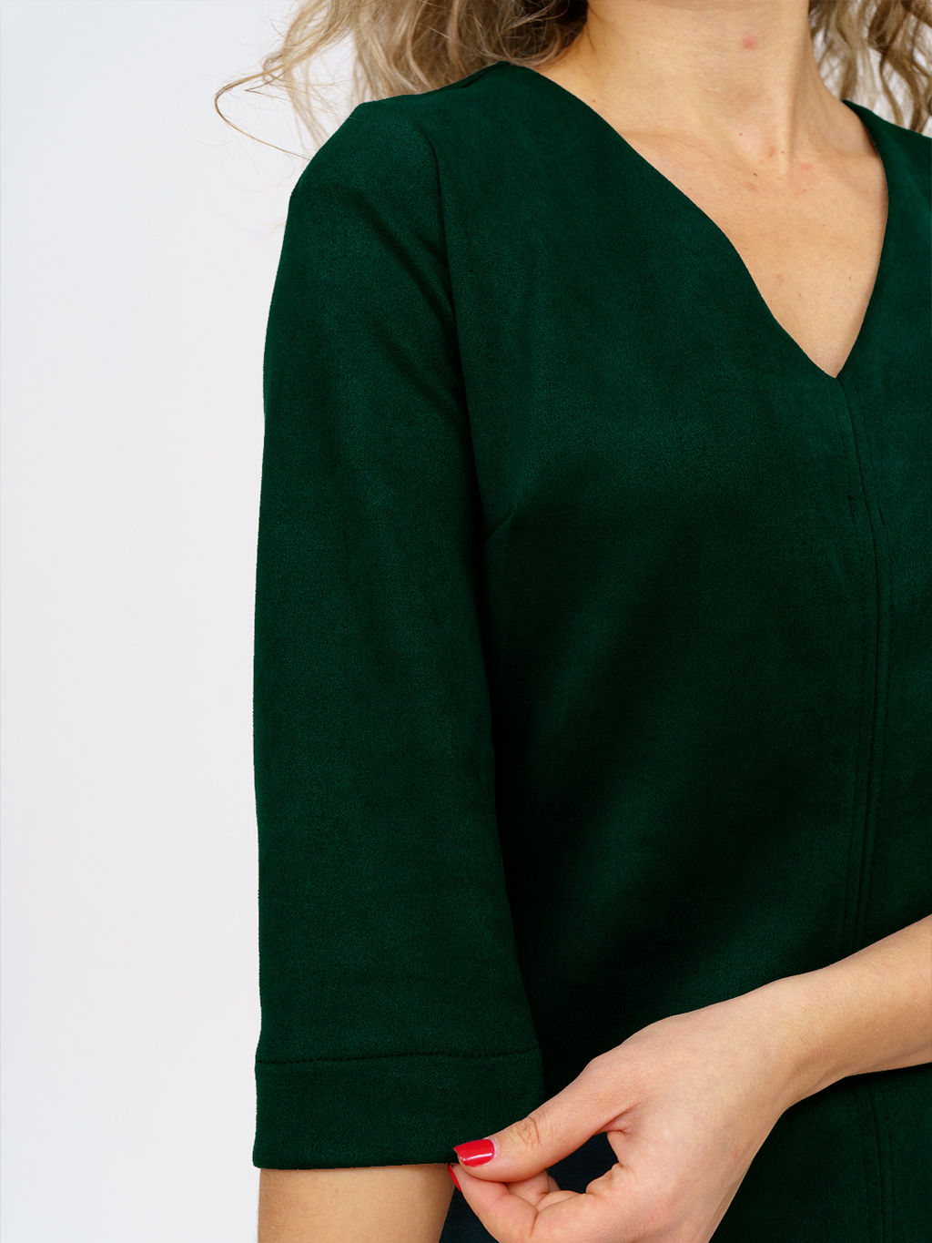 Платье женское, цвет зеленый