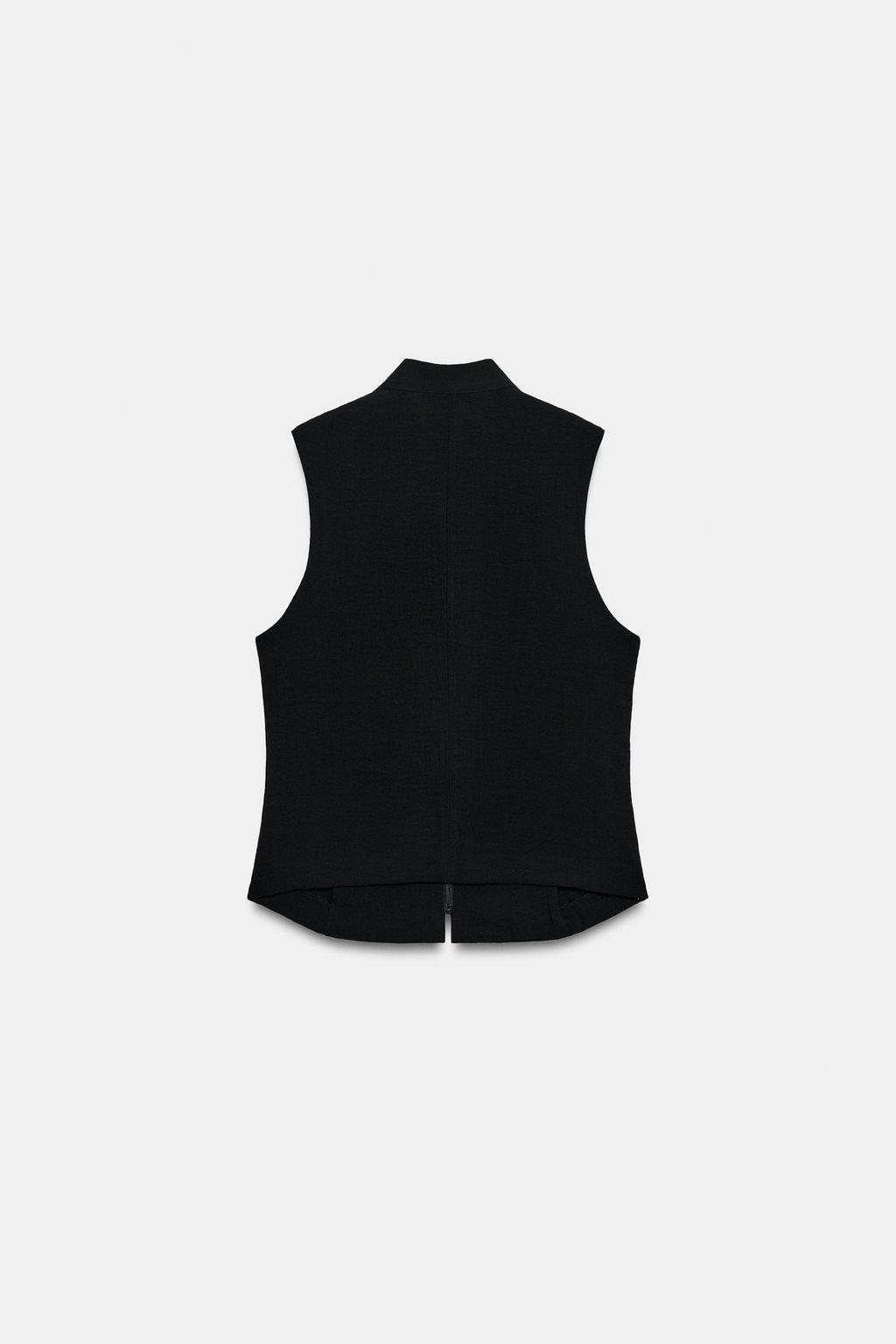 CAMISA BOTONES MANGA SISA / Negro