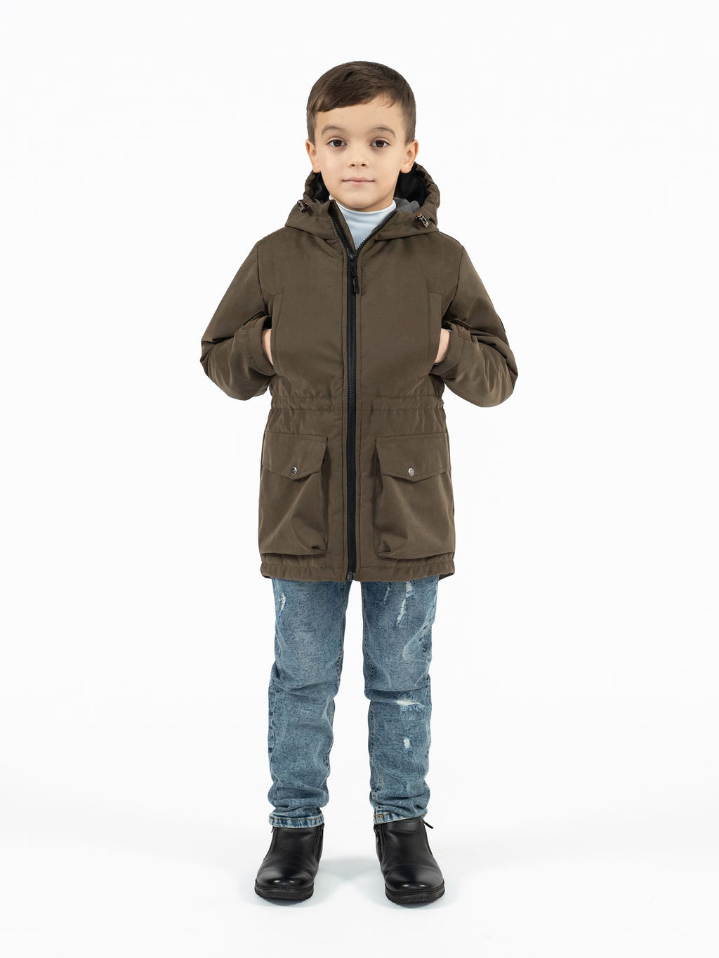 Куртка детская демисезонная хаки