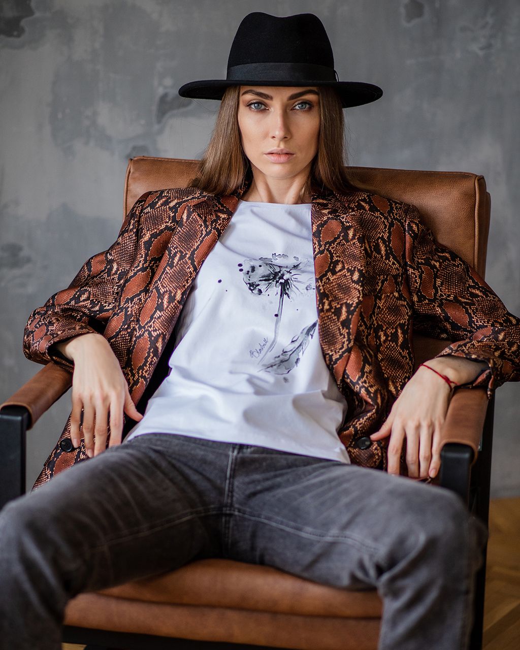 Футболка из хлопка FPP001 - Sahar art lab фото 3