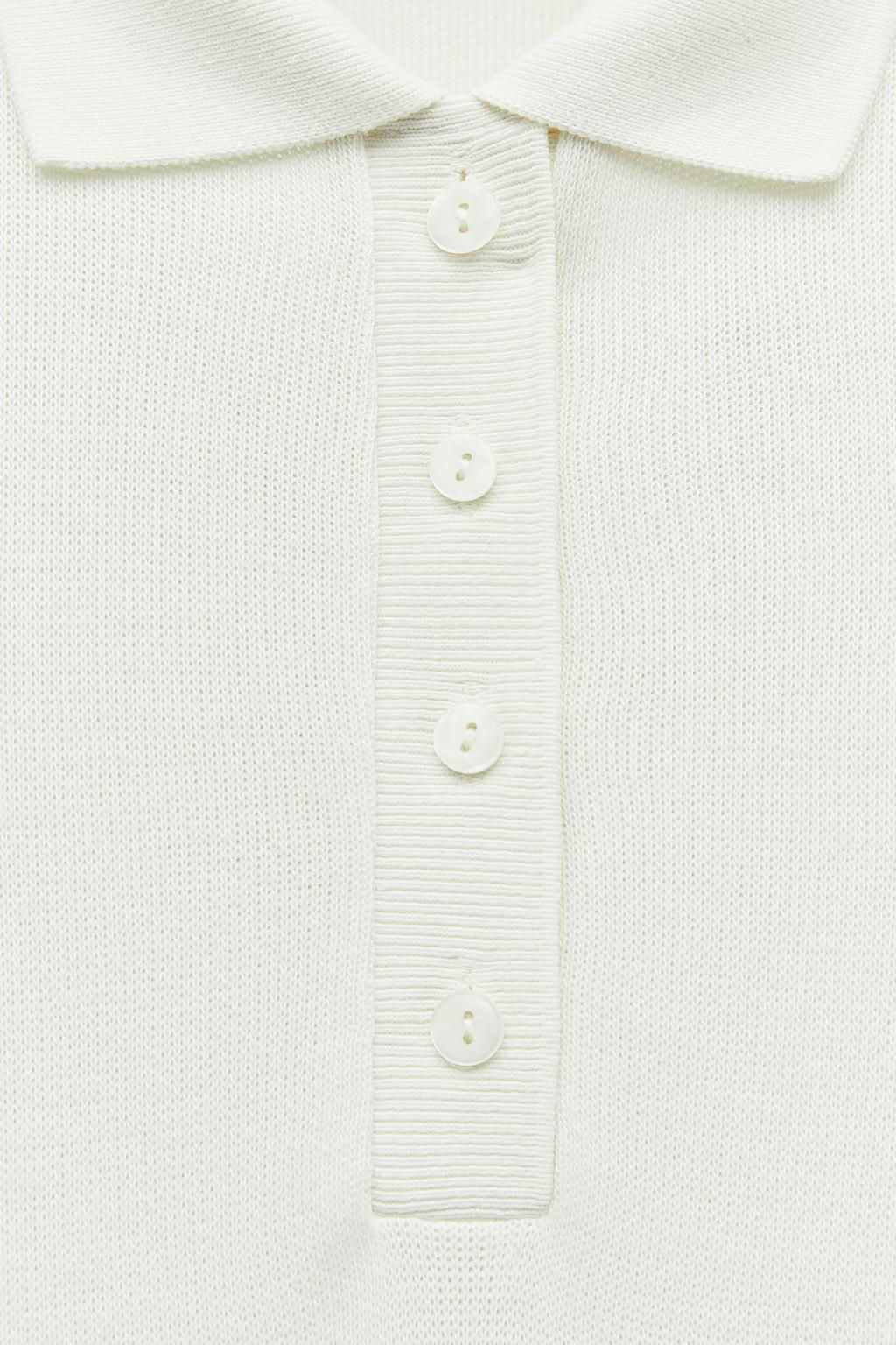 SOFT POLO COLLAR SWEATER - Zara фото 14