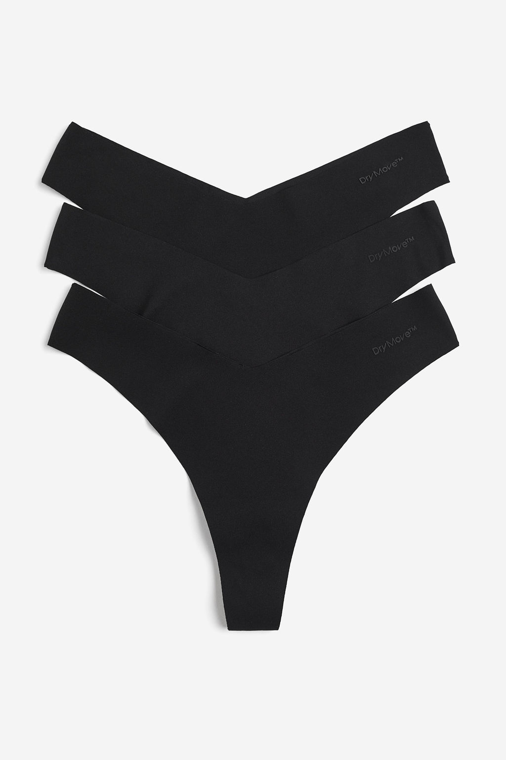 Pack de 3 bragas thong de deporte con DryMove - H&m фото 7