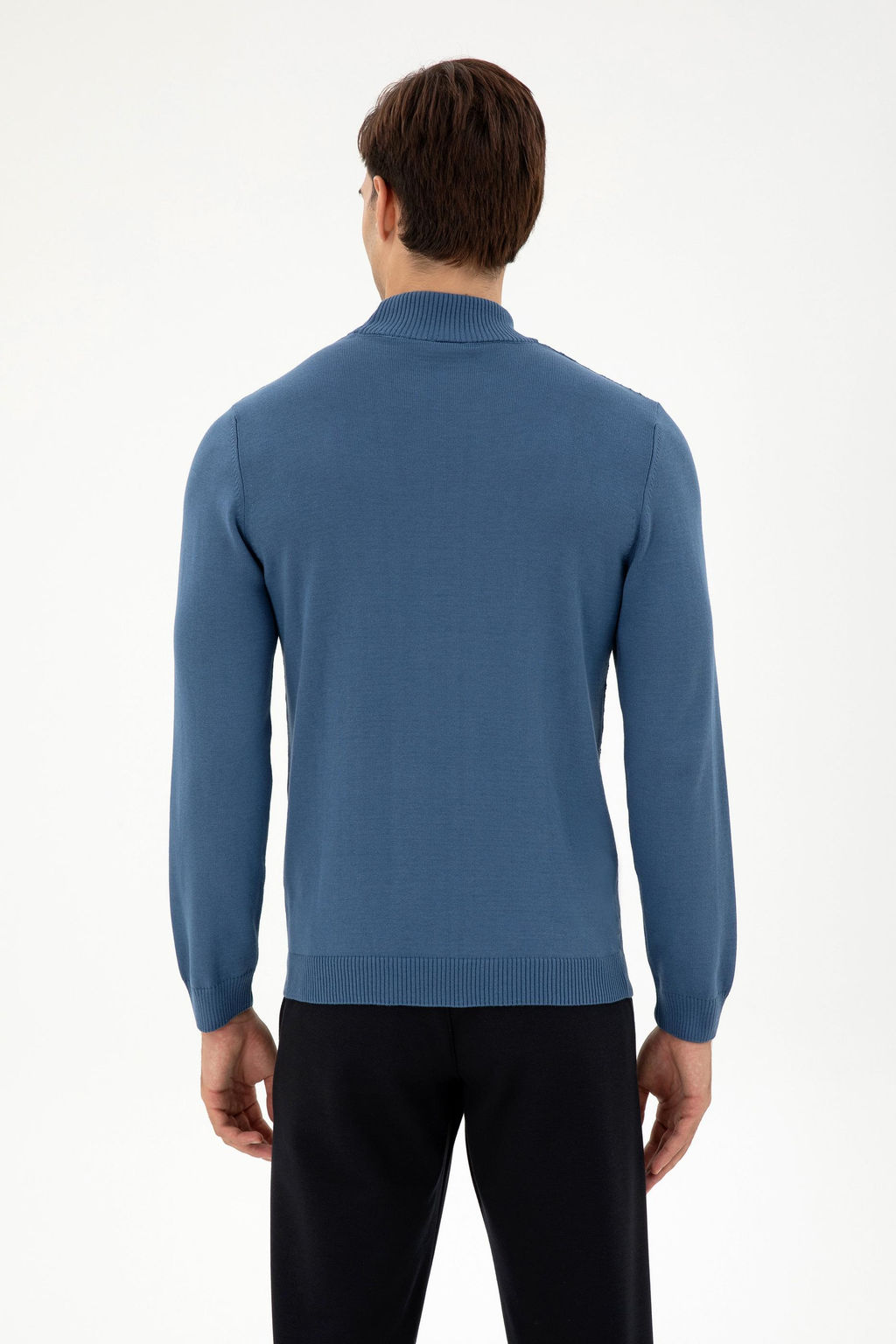 Мужской темно-синий свитер Неожиданная скидка в корзине - U.s. polo assn фото 5