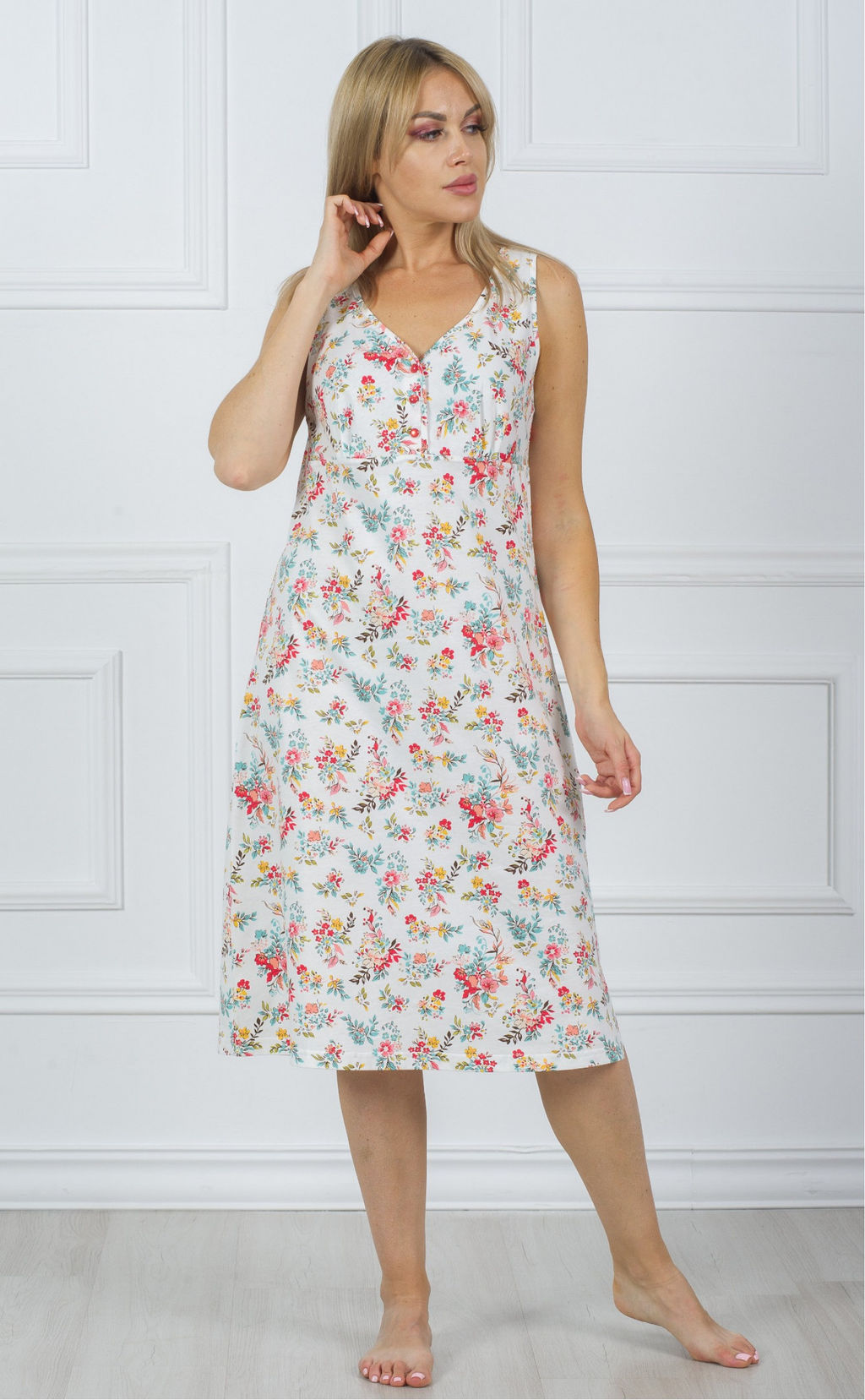 Ночная сорочка Цветущий ананас - Нежка фото 25