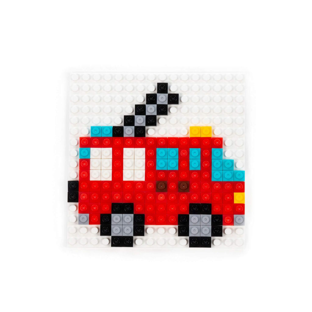 Конструктор Классик Мозаика №12 (пожарная часть) (350 элементов) (в пакете) - Полесье фото 3