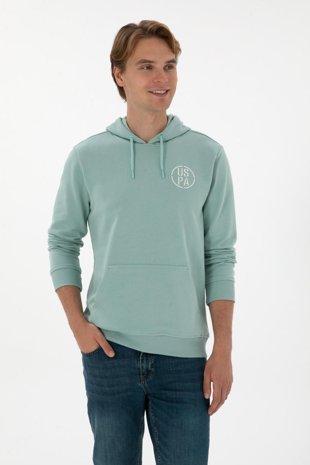 Erkek Mint Sweatshirt Sepette S_rpriz _ndirim - U.s. polo assn фото 3