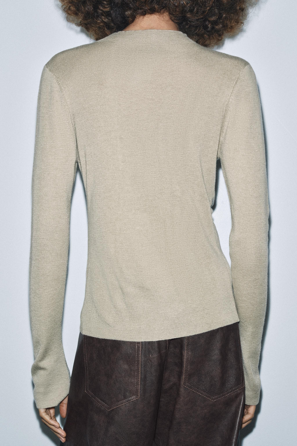 DRAPED KNIT CARDIGAN - Zara фото 6