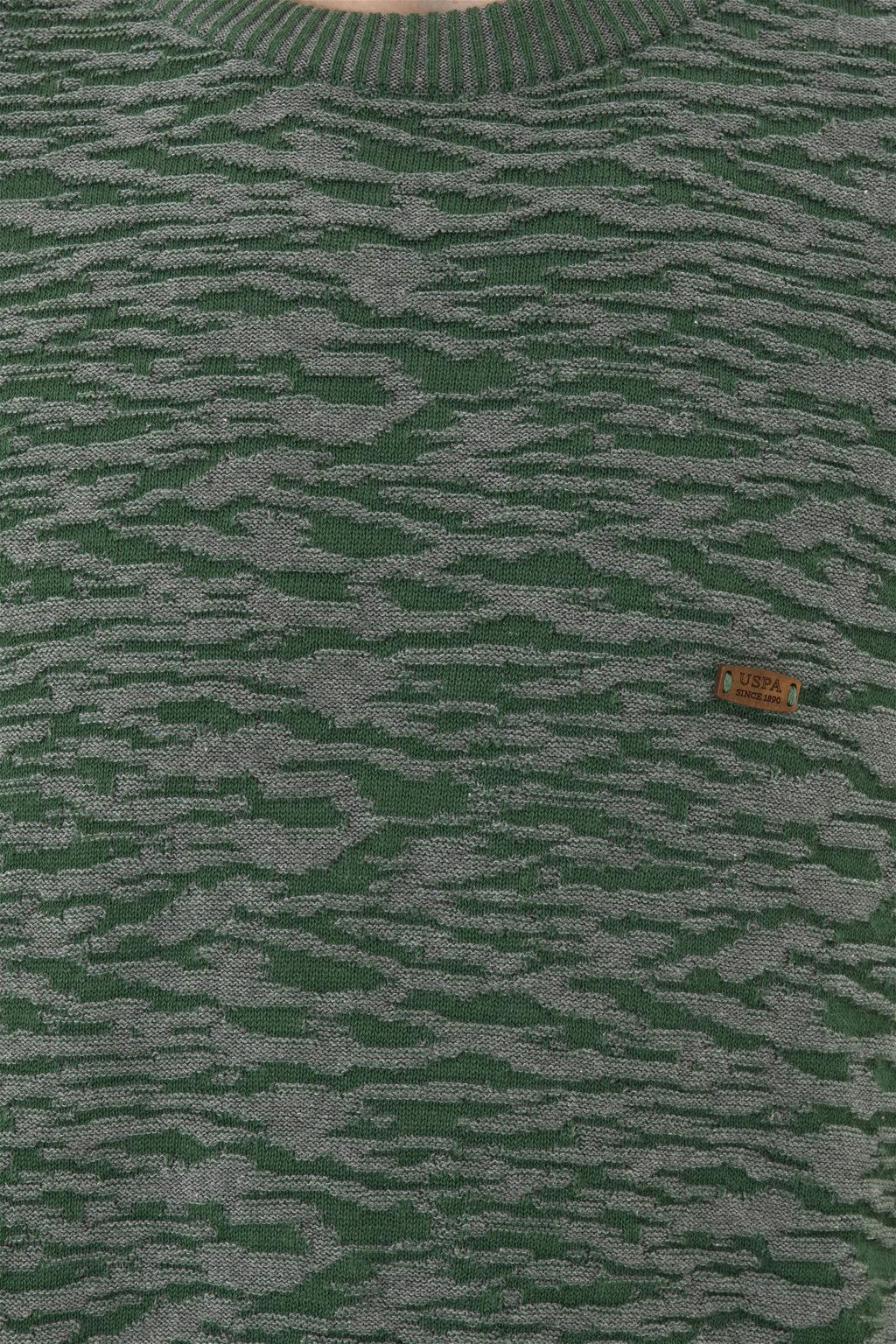 Мужской зеленый свитер - U.s. polo assn фото 7