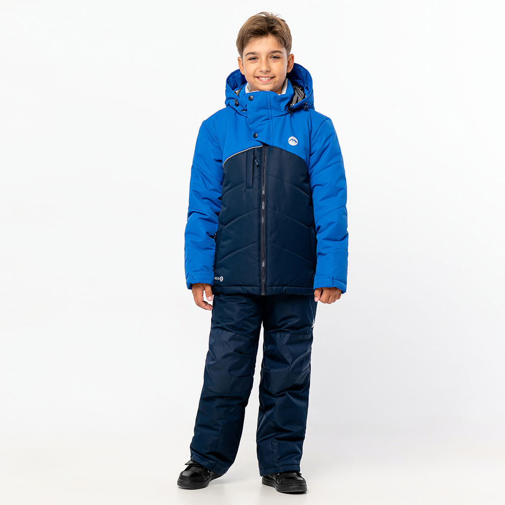 Утеплённый костюм М-228 (Детский) А/В Синий/Васильковый - Rodos фото 3