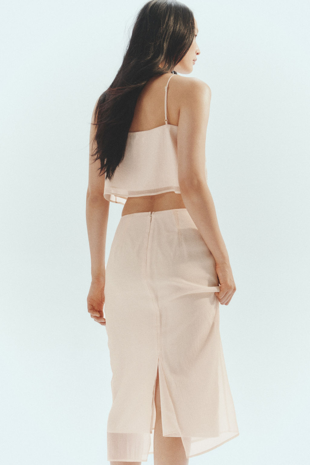 Falda con bordado de cuentas - H&m фото 3