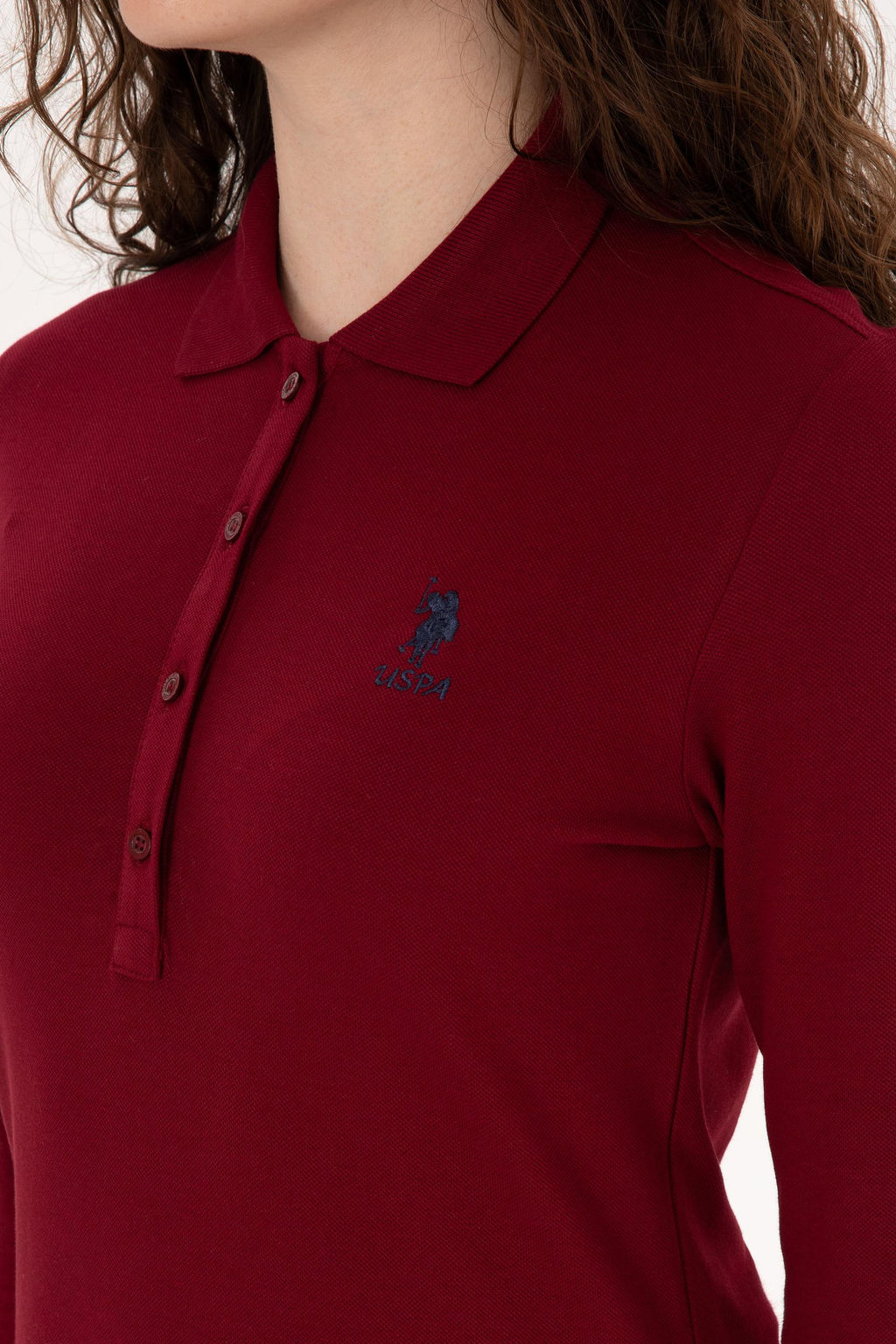 Kad_n Bordo Basic Sweatshirt - U.s. polo assn фото 7