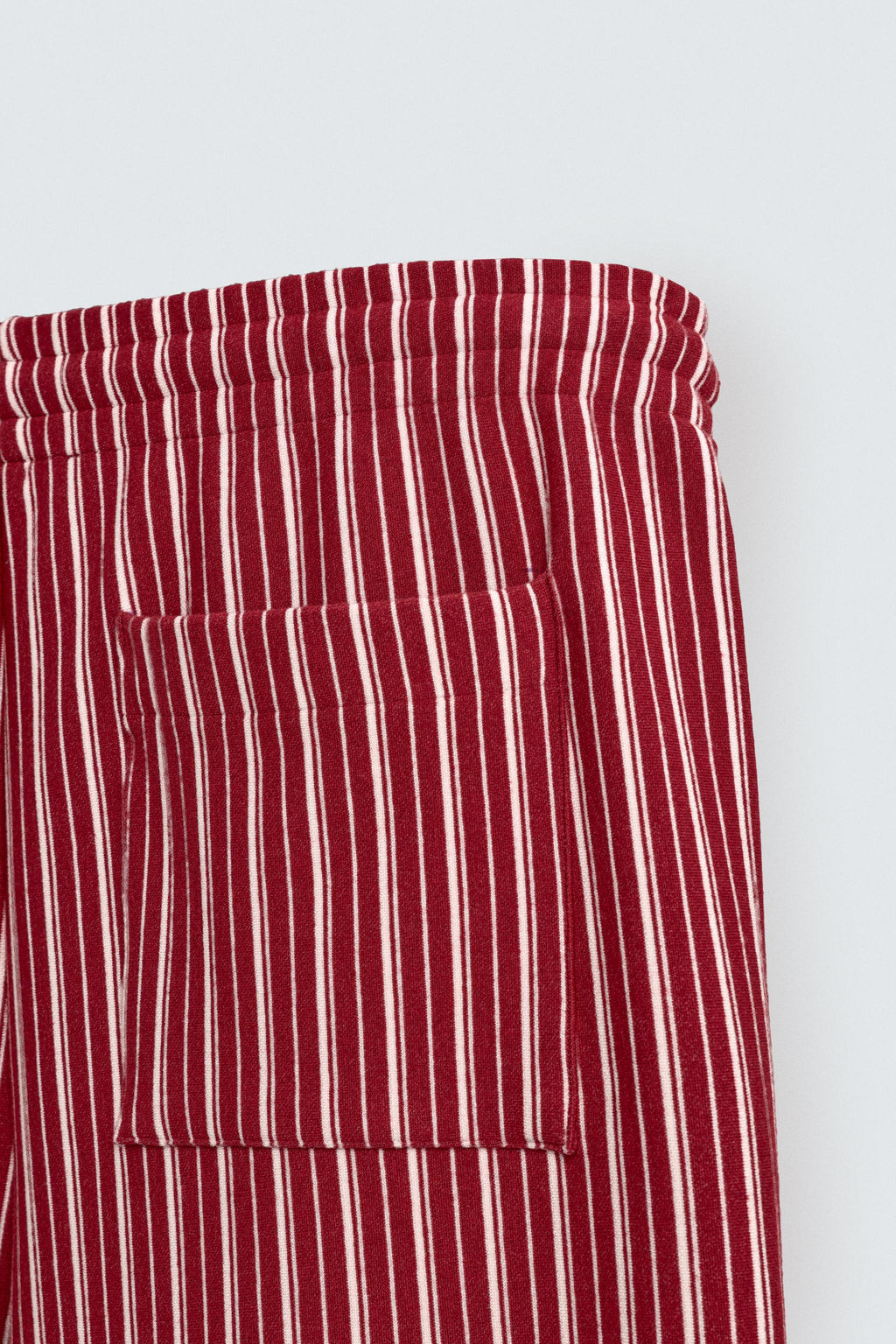 STRIPED RELAXED FIT TROUSERS - Zara фото 9
