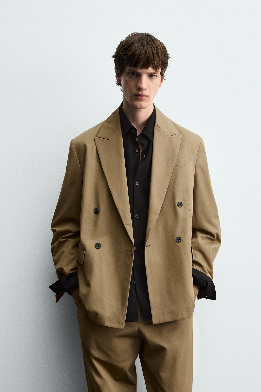 LIMITED EDITION DOUBLE-BREASTED BLAZER - Zara фото 2