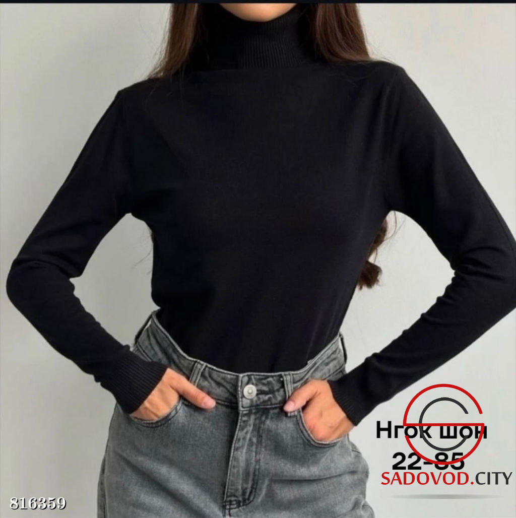 Водолазки женские однотонные - Bruno фото 13