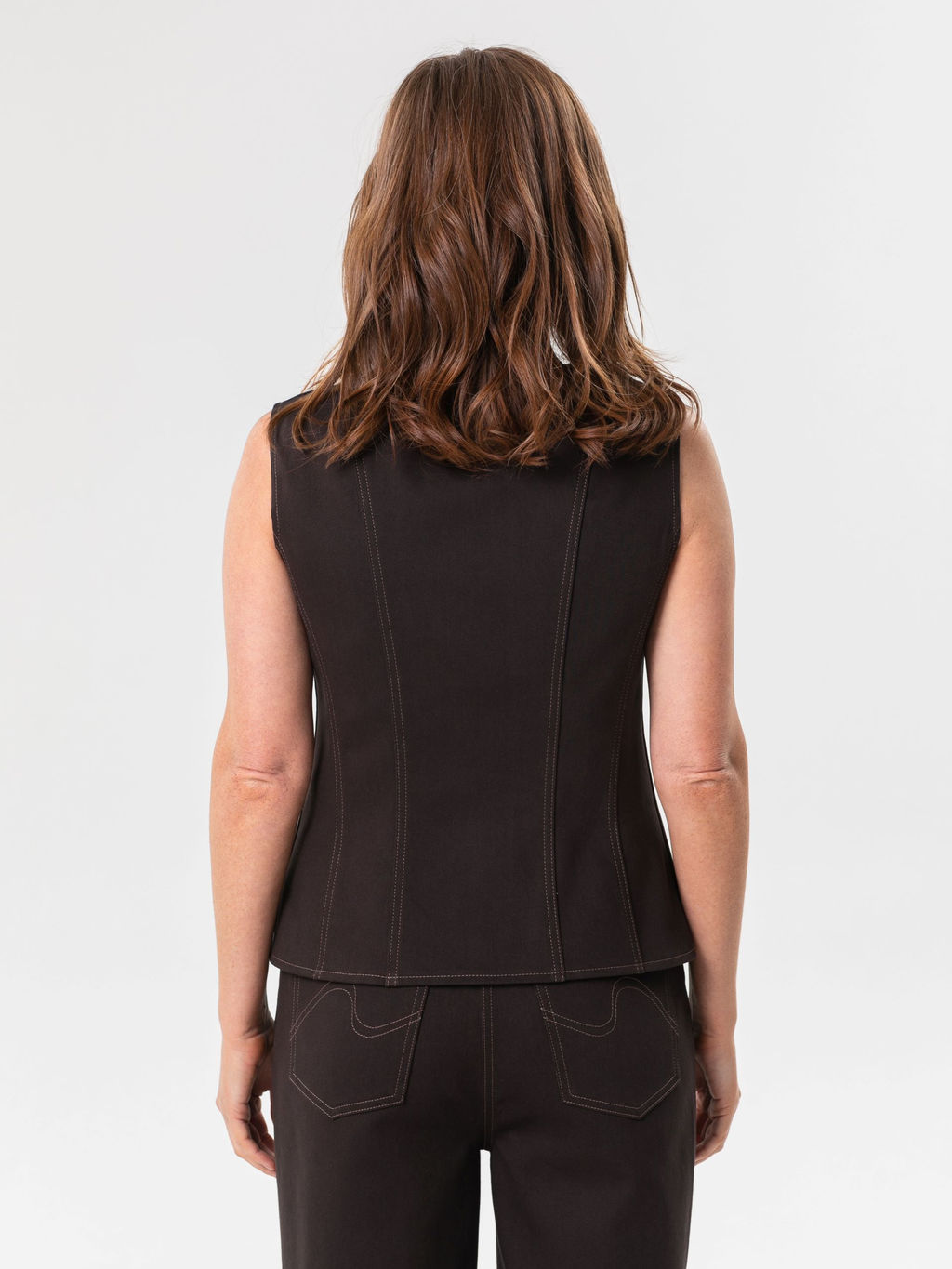 Жилет из хлопка - Stilla фото 4