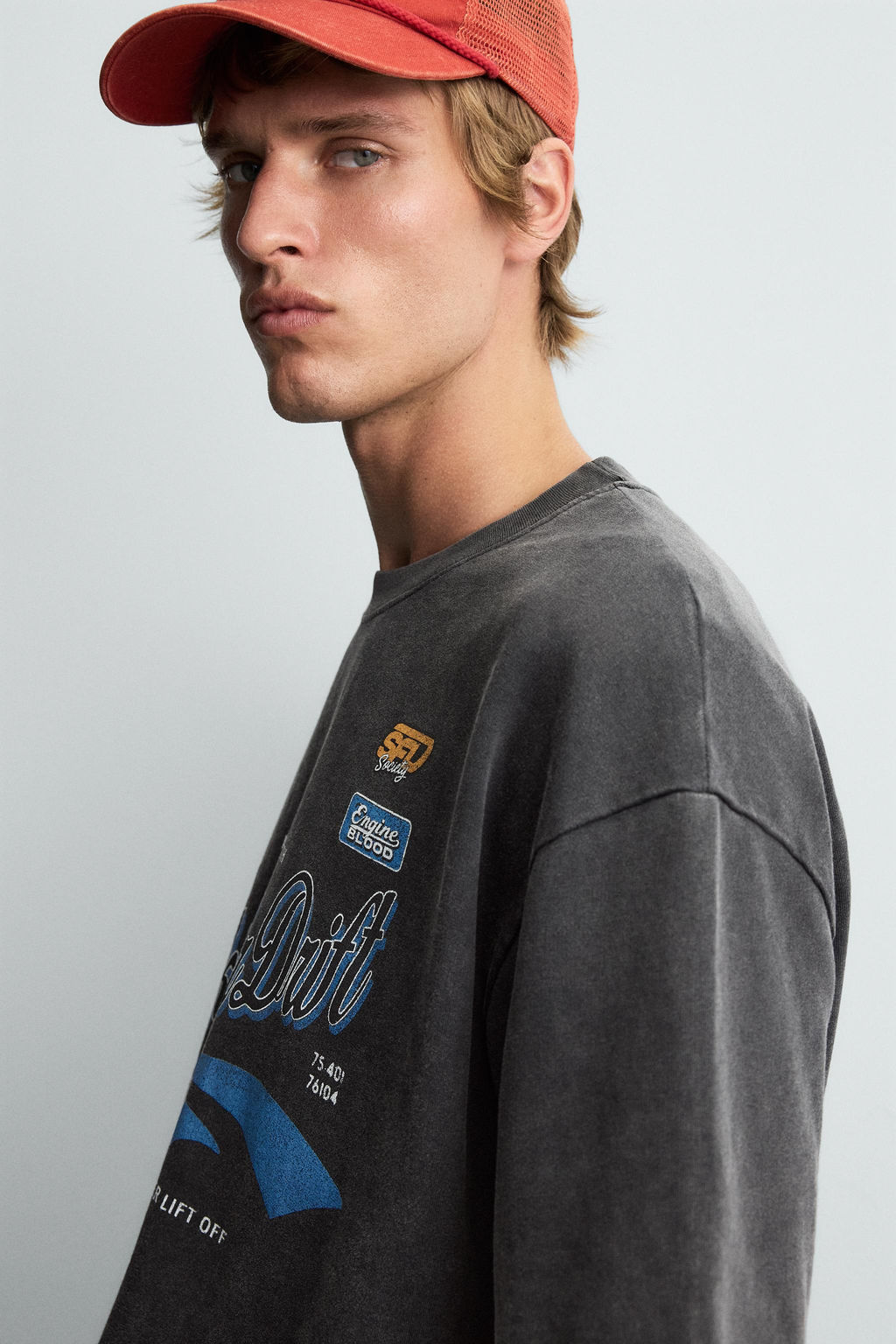 GRAPHIC LOGO T-SHIRT - Zara фото 6
