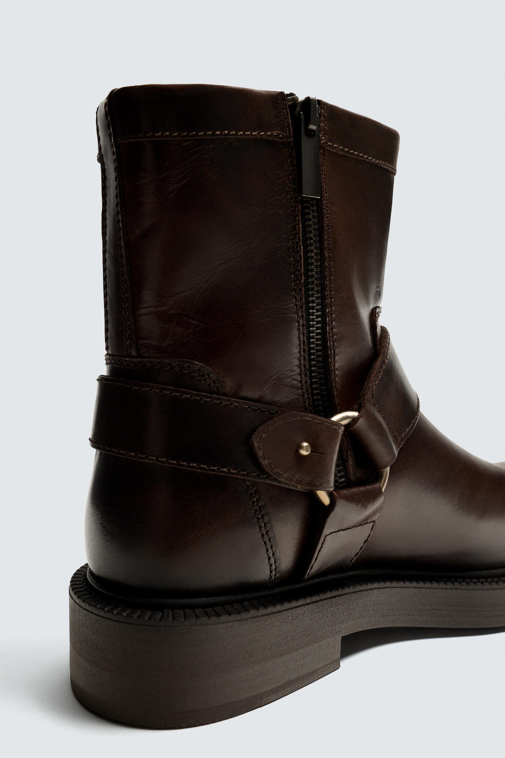 LIMITED EDITION LEATHER HARNESS BOOTS