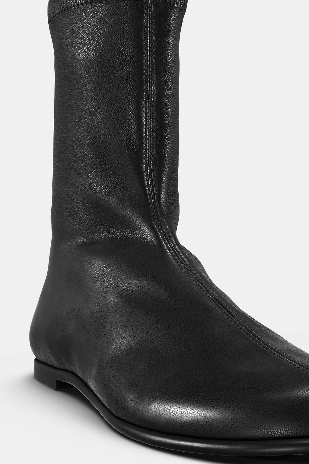 SOFT LEATHER ANKLE BOOTS - Zara фото 7