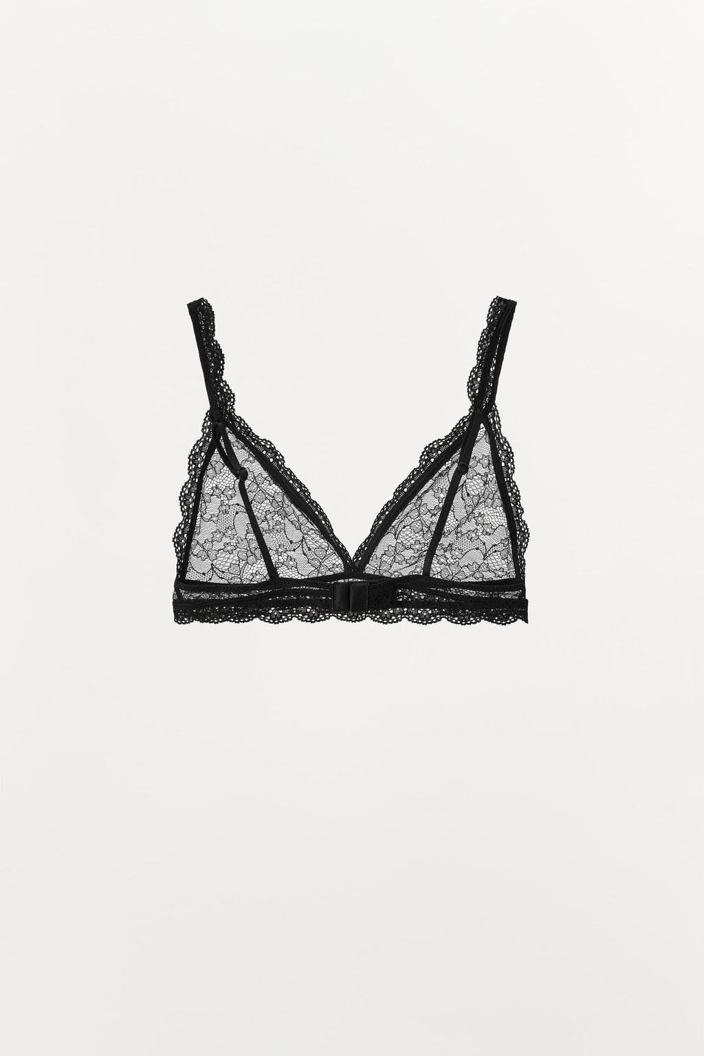 LACE TRIANGLE BRALETTE - Zara фото 5