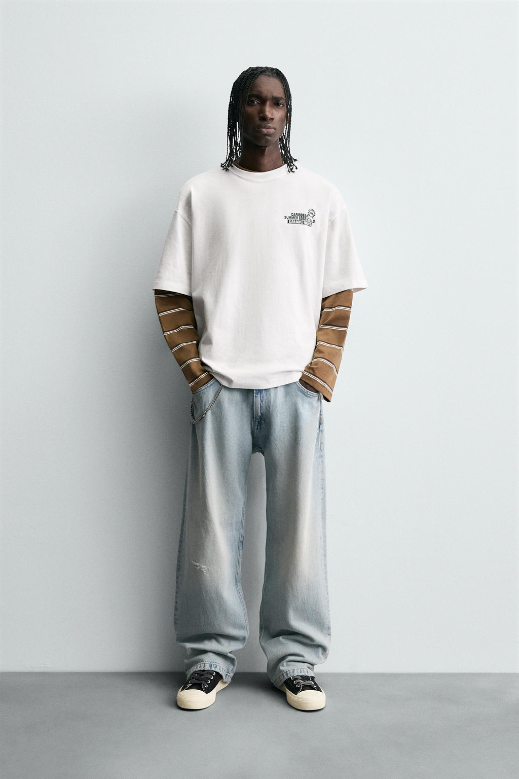 SLOGAN PRINT T-SHIRT