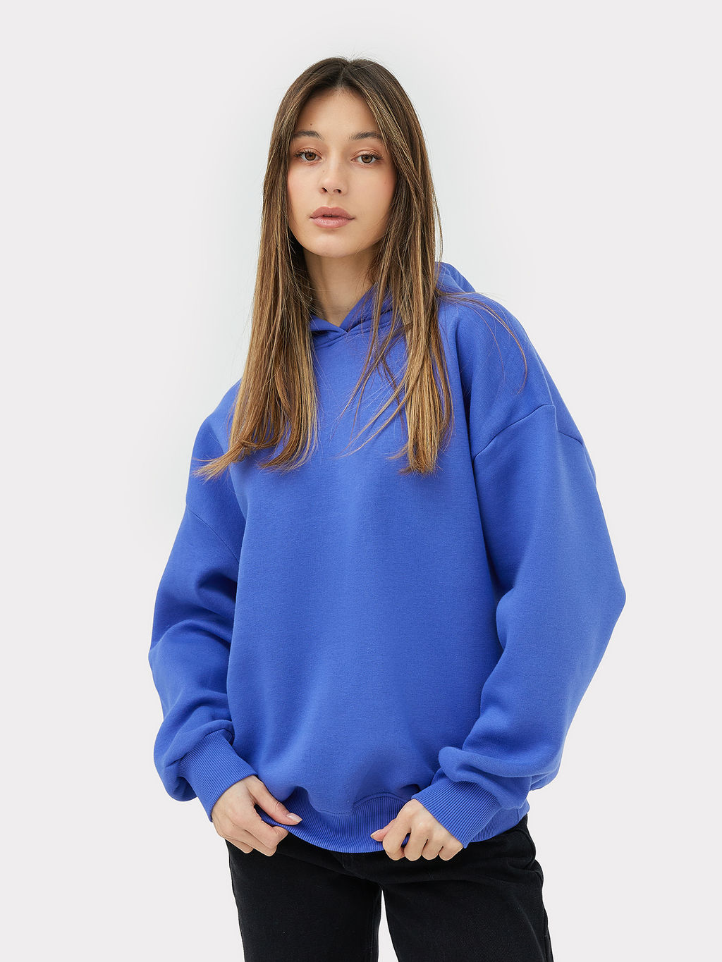 Анорак женский в синем цвете сирень 122775