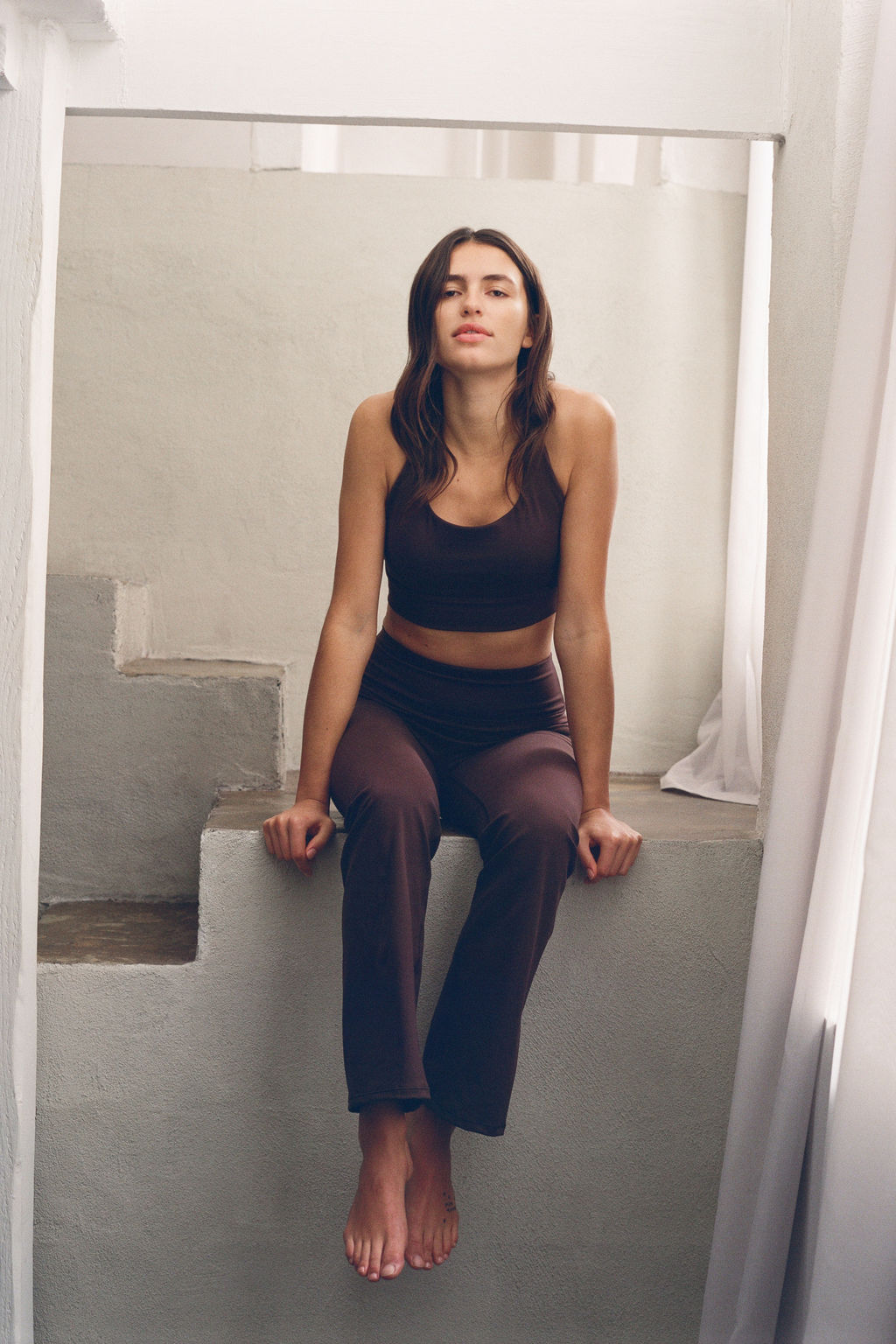 Leggings de yoga acampanados con SoftMove - H&m фото 14