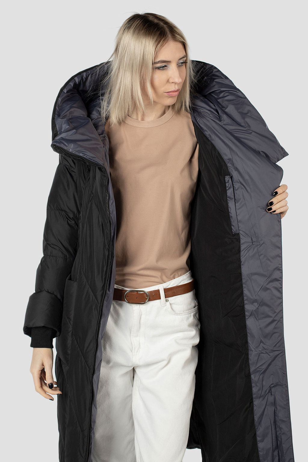 Куртка женская зимняя (Холлофайбер 300) - Империя пальто фото 36