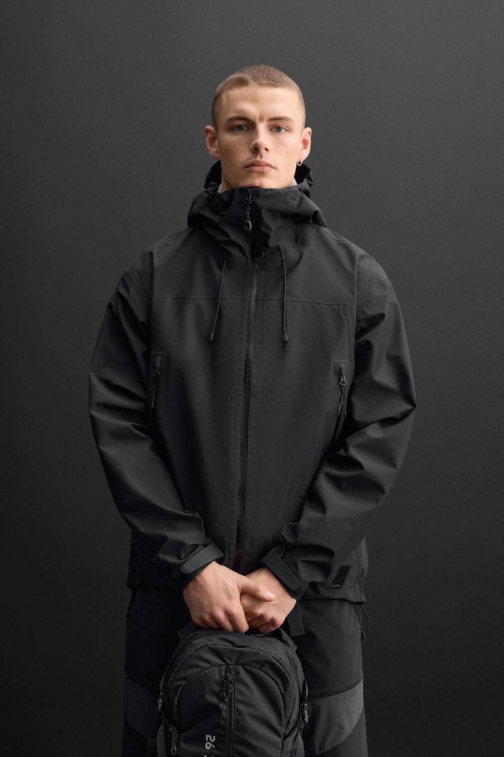 WATERPROOF TECHNICAL JACKET - Zara фото 2