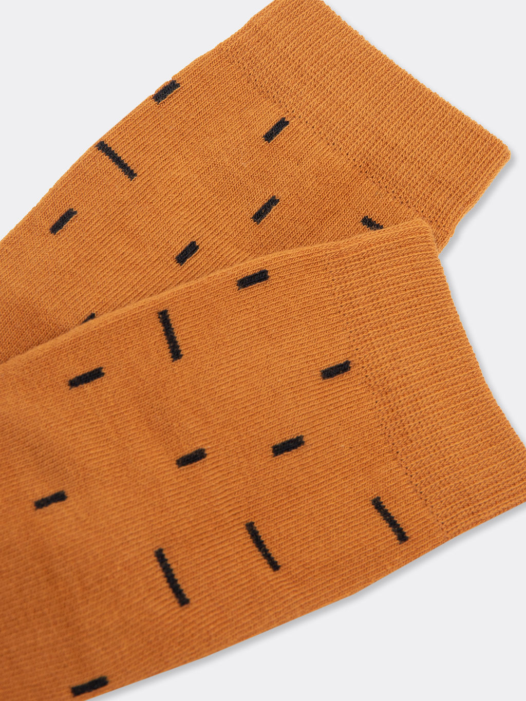 Цена за 5 пар! Высокие детские носки в коричневом цвете с плюшевым следом и рисунком - Mark formelle фото 4