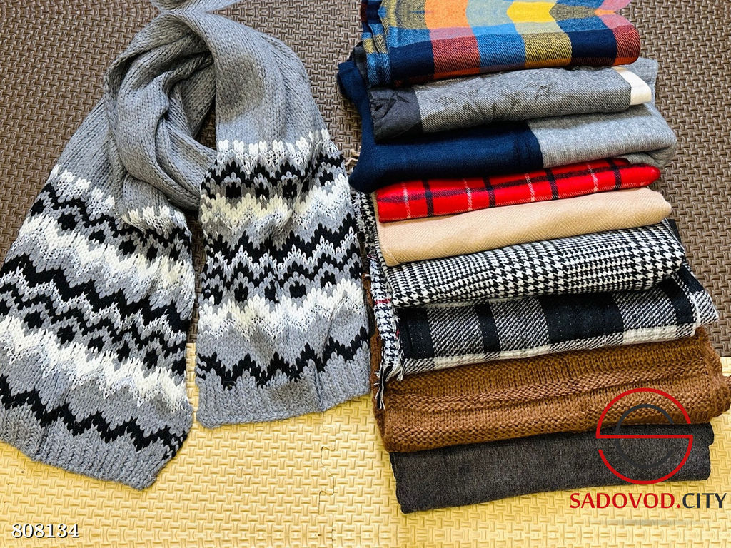 Тёплые большие палантины - Bruno фото 12